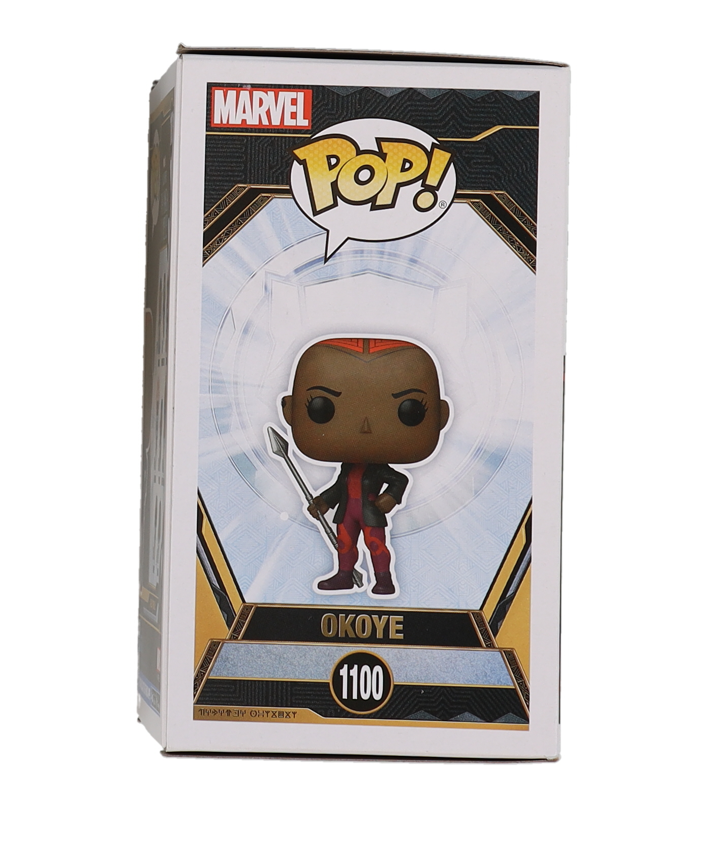 Danai Gurira Signed "Black Panther: Wakanda Forever" #1100 Okoye Funko Pop! Bobble-Head Vinyl Figure (JSA) at PristineAuction.com Danai Gurira Signed "Black Panther: Wakanda Forever" #1100 Okoye Funko Pop! Bobble-Head Vinyl Figure (JSA) at PristineAuction.com