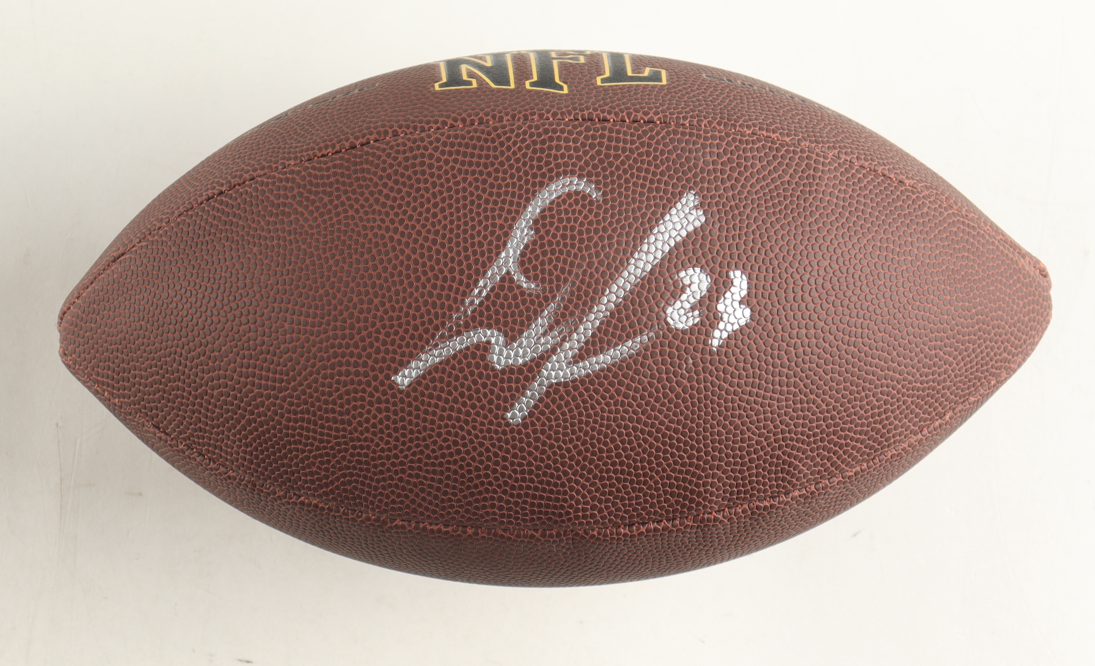 Daxton Hill Signed NFL Football (Beckett) at PristineAuction.com Daxton Hill Signed NFL Football (Beckett) at PristineAuction.com
