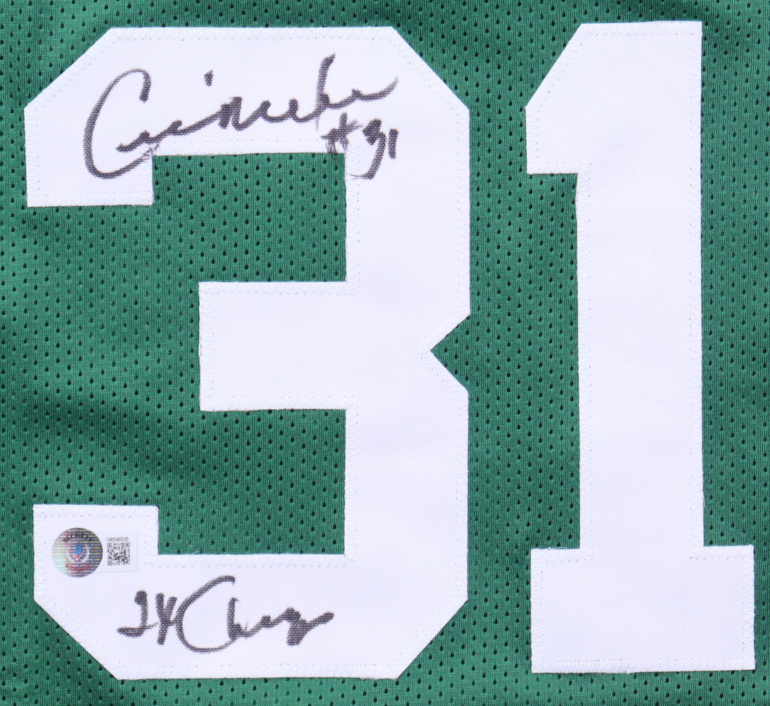 Cedric Maxwell Signed Jersey Inscribed "2x Champs" (Beckett) at PristineAuction.com Cedric Maxwell Signed Jersey Inscribed "2x Champs" (Beckett) at PristineAuction.com