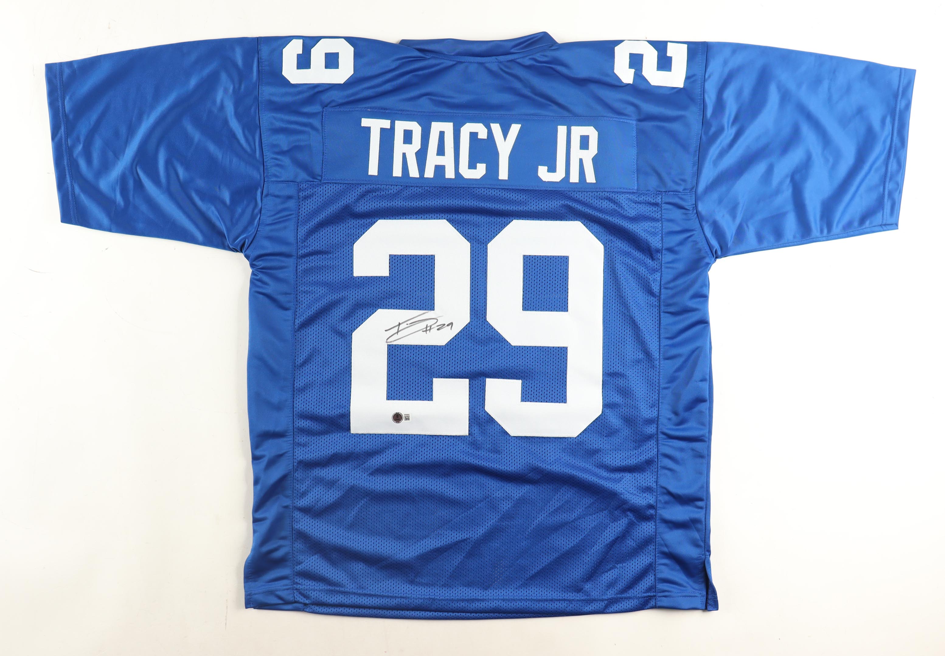 Tyrone Tracy Jr. Signed Jersey (Beckett) at PristineAuction.com Tyrone Tracy Jr. Signed Jersey (Beckett) at PristineAuction.com