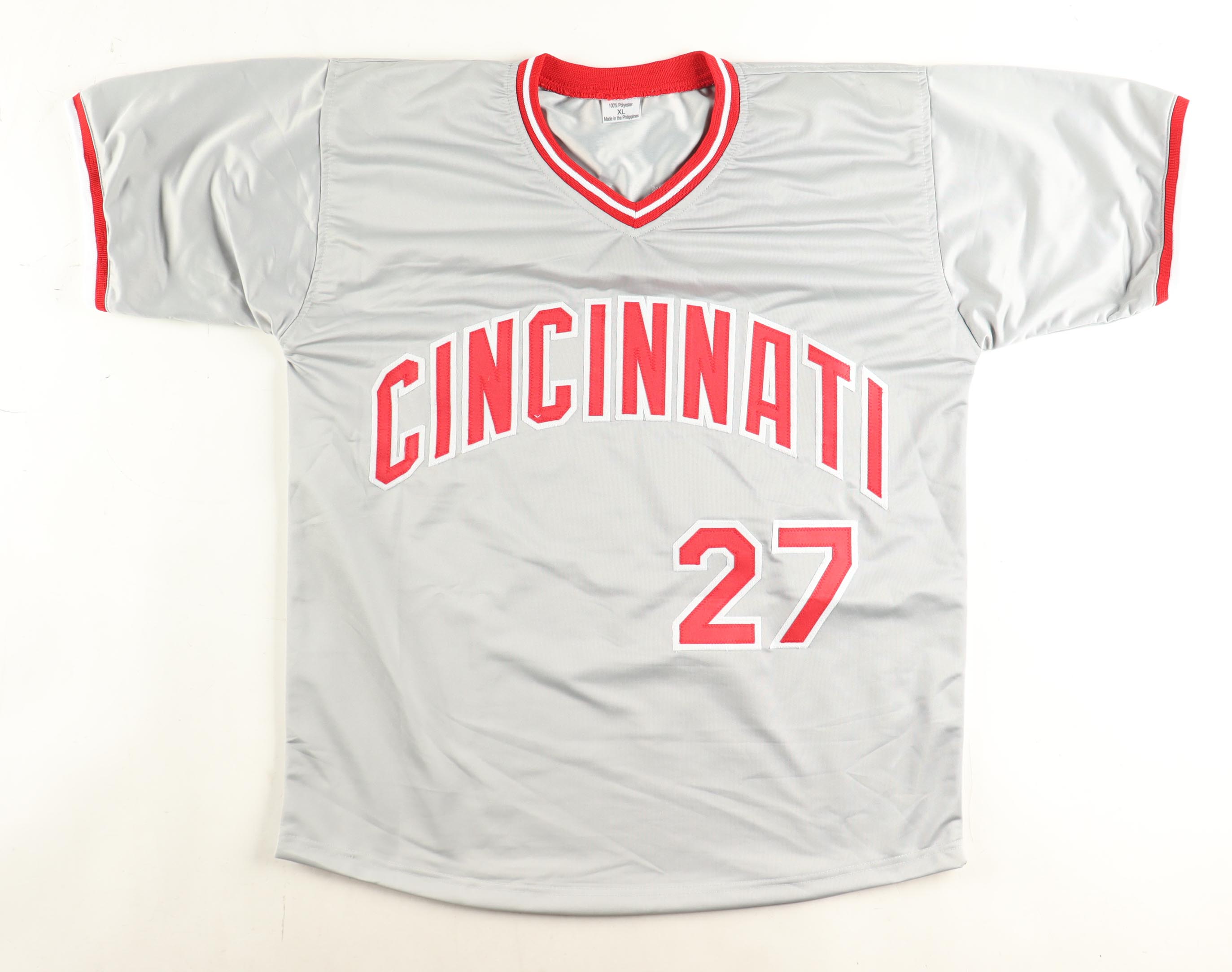 Jose Rijo Signed Jersey Inscribed "90 WS MVP" (Beckett) at PristineAuction.com Jose Rijo Signed Jersey Inscribed "90 WS MVP" (Beckett) at PristineAuction.com