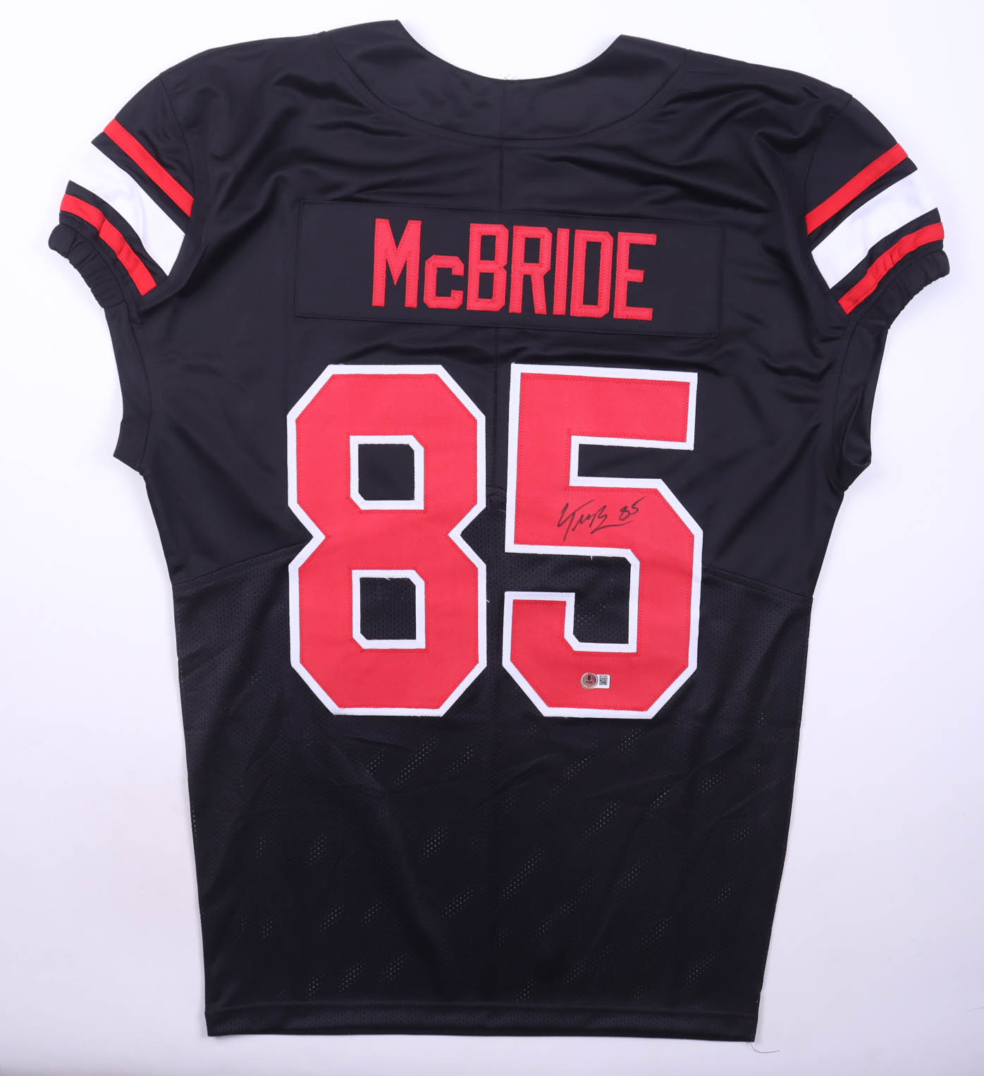 Trey McBride Signed Jersey (Beckett) at PristineAuction.com Trey McBride Signed Jersey (Beckett) at PristineAuction.com