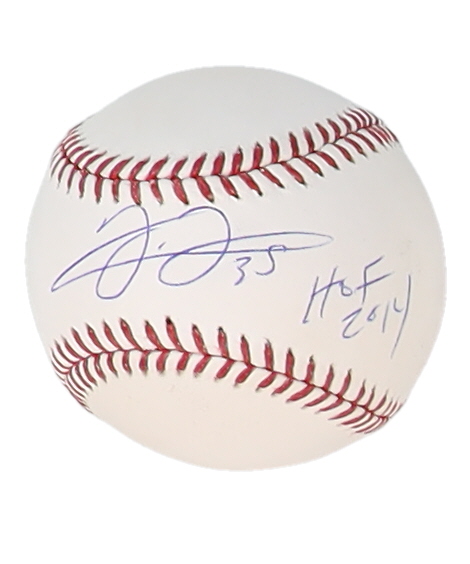 Frank Thomas Signed OML Baseball Inscribed "HOF 2014" (JSA) at PristineAuction.com Frank Thomas Signed OML Baseball Inscribed "HOF 2014" (JSA) at PristineAuction.com