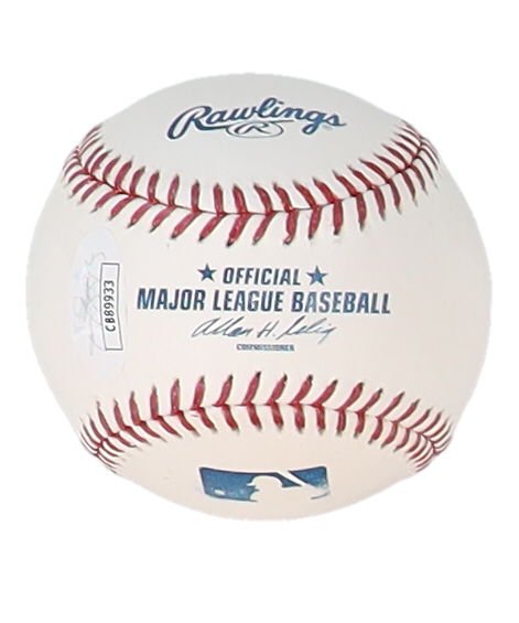 Frank Thomas Signed OML Baseball Inscribed "HOF 2014" (JSA) at PristineAuction.com Frank Thomas Signed OML Baseball Inscribed "HOF 2014" (JSA) at PristineAuction.com