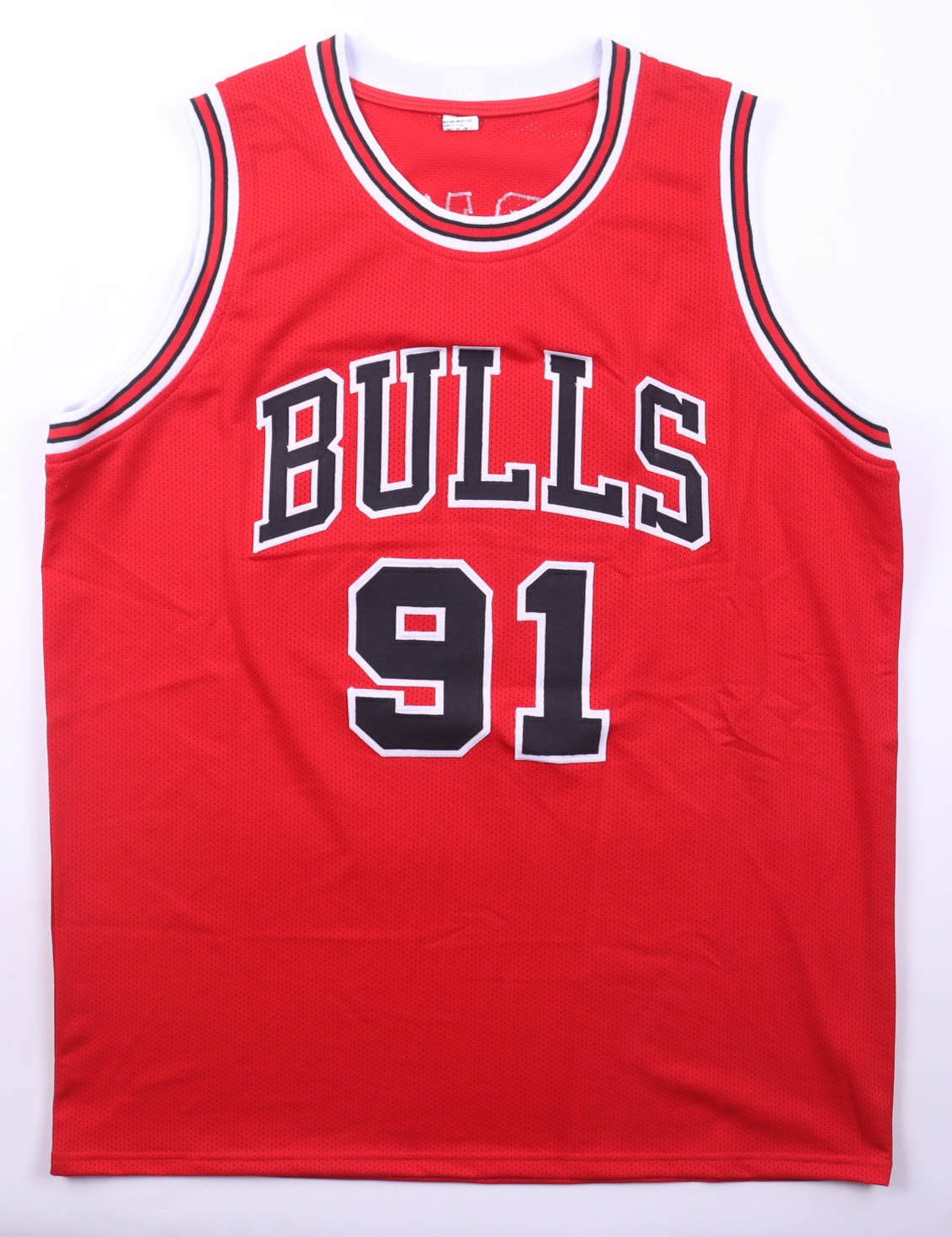 Dennis Rodman Signed Jersey (JSA) at PristineAuction.com Dennis Rodman Signed Jersey (JSA) at PristineAuction.com