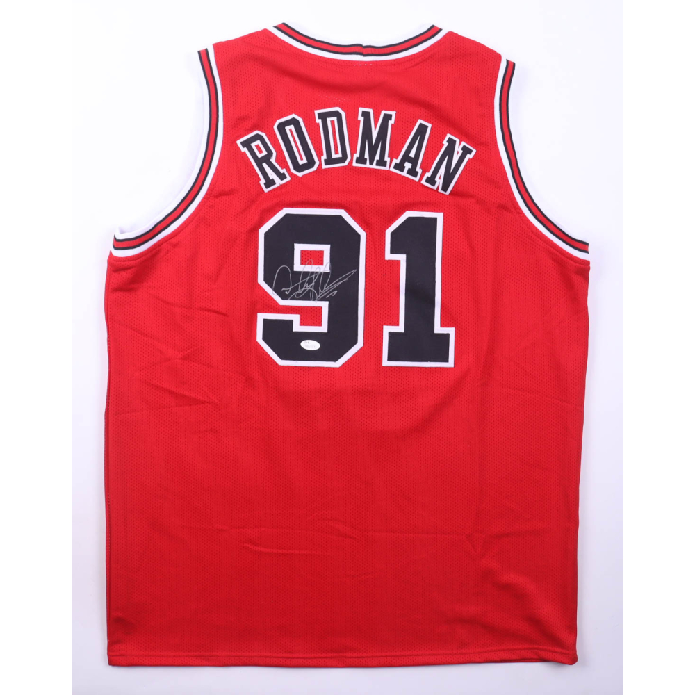 Dennis Rodman Signed Jersey (JSA) at PristineAuction.com