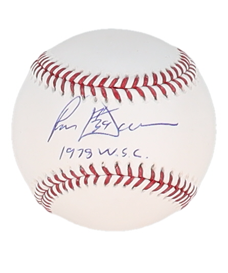 Ron Davis Signed OML Baseball Inscribed "1978 W.S.C." (JSA) at PristineAuction.com Ron Davis Signed OML Baseball Inscribed "1978 W.S.C." (JSA) at PristineAuction.com