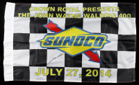 Jeff Gordon Signed Sunoco Racing Flag (Gordon) at PristineAuction.com
