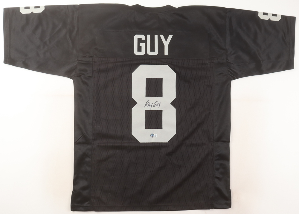 Ray Guy Signed Jersey (Beckett) at PristineAuction.com Ray Guy Signed Jersey (Beckett) at PristineAuction.com