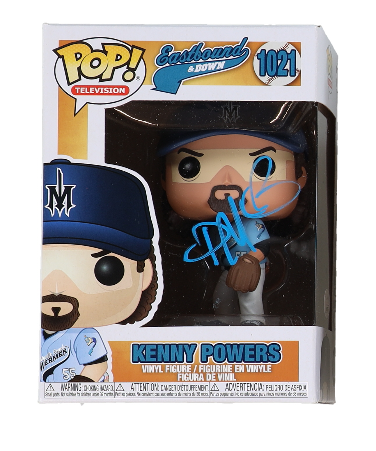 Danny McBride Signed "Eastbound & Down" #1021 Kenny Powers Funko Pop! Vinyl Figure (JSA) at PristineAuction.com Danny McBride Signed "Eastbound & Down" #1021 Kenny Powers Funko Pop! Vinyl Figure (JSA) at PristineAuction.com
