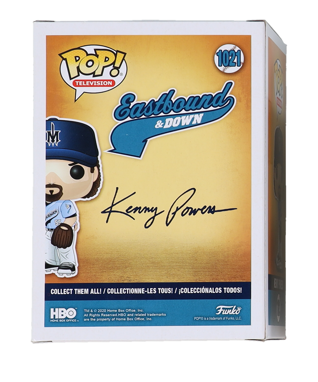Danny McBride Signed "Eastbound & Down" #1021 Kenny Powers Funko Pop! Vinyl Figure (JSA) at PristineAuction.com Danny McBride Signed "Eastbound & Down" #1021 Kenny Powers Funko Pop! Vinyl Figure (JSA) at PristineAuction.com