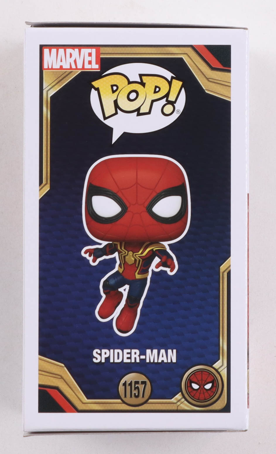 Andrew Garfield Signed "Spider-Man: No Way Home" #1157 Spider-Man Funko Pop! Bobble-Head Vinyl Figure (Beckett) at PristineAuction.com Andrew Garfield Signed "Spider-Man: No Way Home" #1157 Spider-Man Funko Pop! Bobble-Head Vinyl Figure (Beckett) at PristineAuction.com
