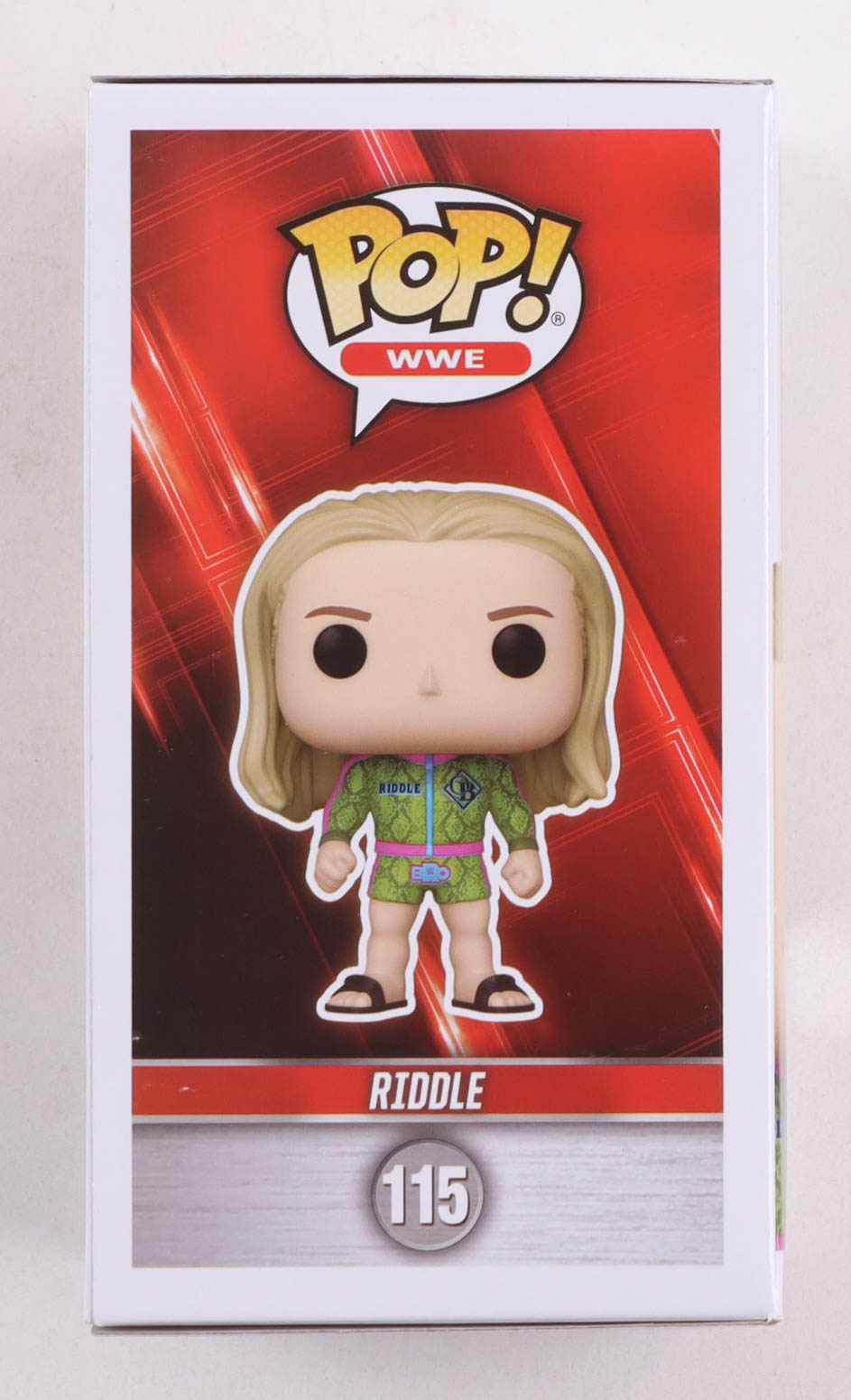 Matt Riddle Signed "WWE" #115 Riddle Funko Pop! Vinyl Figure with Hand-Drawn Sketch (JSA) at PristineAuction.com Matt Riddle Signed "WWE" #115 Riddle Funko Pop! Vinyl Figure with Hand-Drawn Sketch (JSA) at PristineAuction.com
