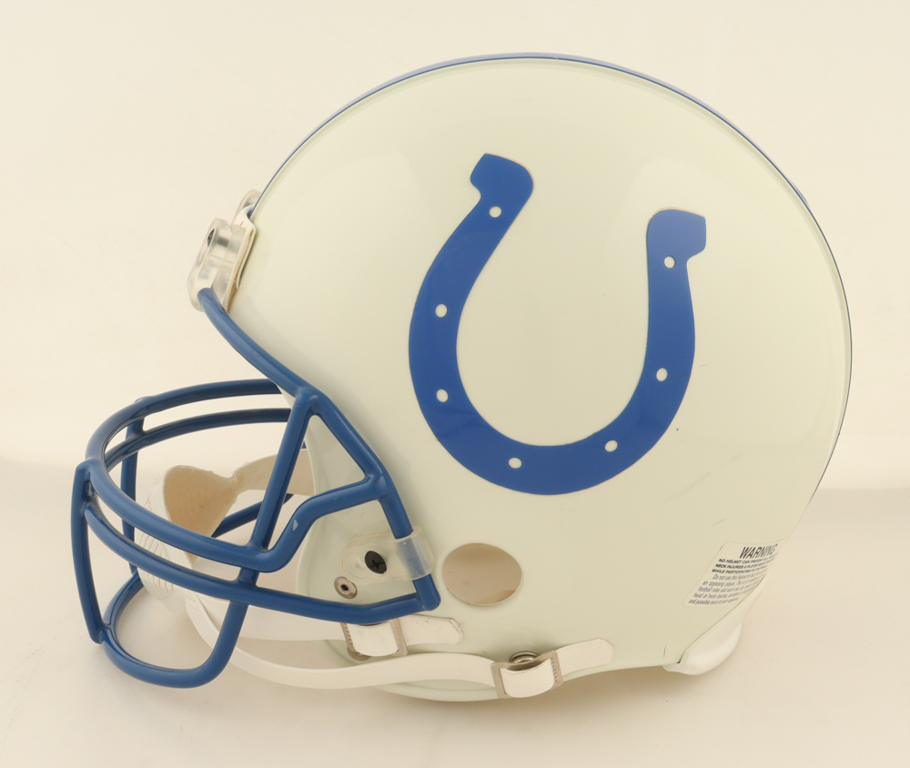 Peyton Manning Signed Colts Full-Size Pro Line Authentic Helmet (JSA) at PristineAuction.com Peyton Manning Signed Colts Full-Size Pro Line Authentic Helmet (JSA) at PristineAuction.com