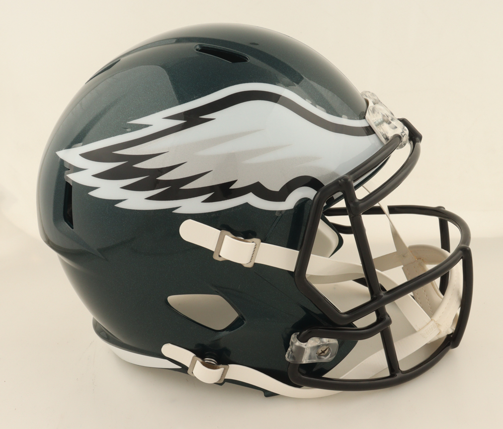 Nolan Smith Jr., Jordan Davis & Quinyon Mitchell Signed Eagles Super Bowl LIX Champions Logo Full-Size Speed Helmet (JSA) at PristineAuction.com Nolan Smith Jr., Jordan Davis & Quinyon Mitchell Signed Eagles Super Bowl LIX Champions Logo Full-Size Speed Helmet (JSA) at PristineAuction.com