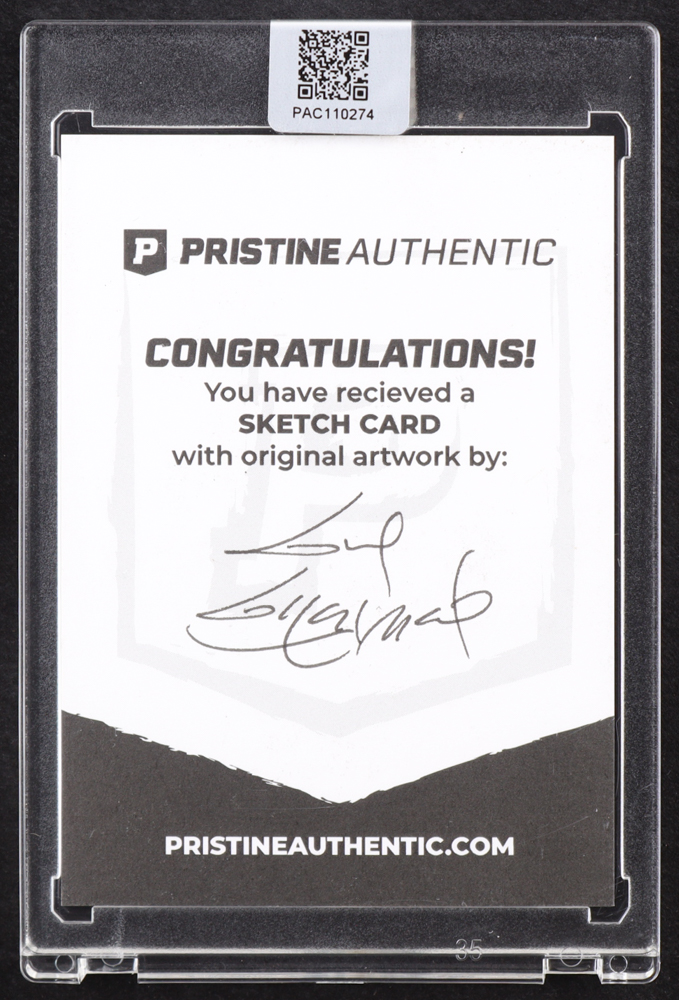 Marvin the Martian | Looney Tunes | Original Art Sketch Card by Guy Gilchrist (1/1 Original Art) at PristineAuction.com Marvin the Martian | Looney Tunes | Original Art Sketch Card by Guy Gilchrist (1/1 Original Art) at PristineAuction.com