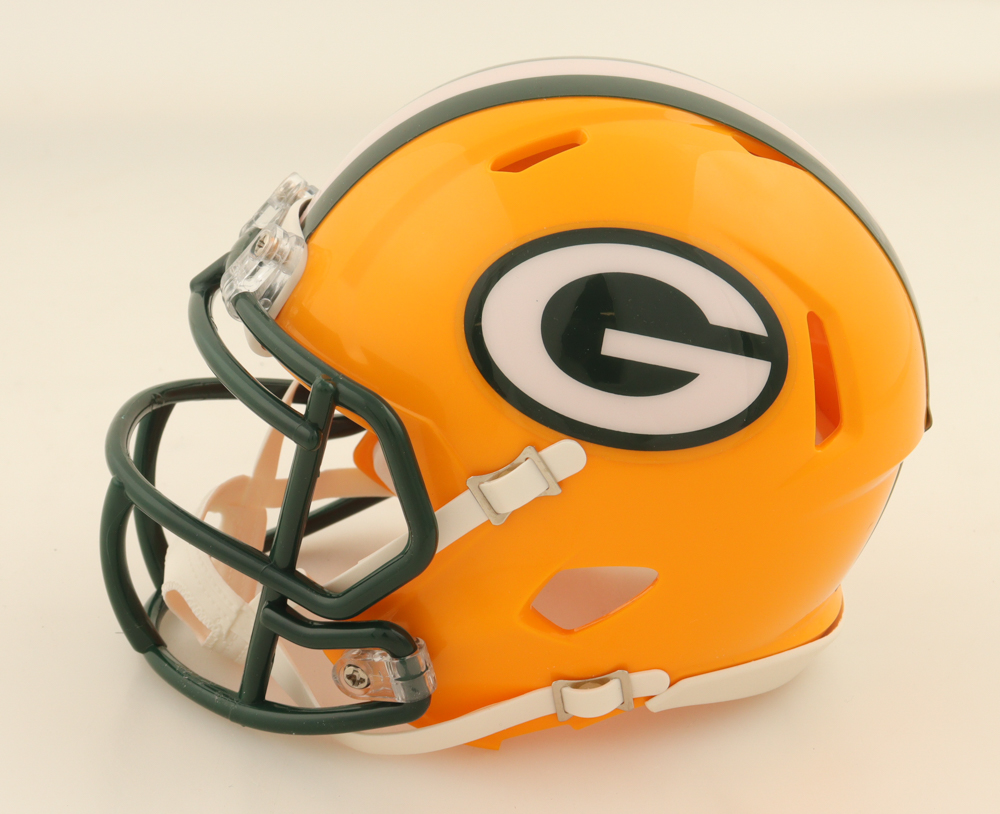 Javon Bullard Signed Packers Speed Mini Helmet (JSA) at PristineAuction.com Javon Bullard Signed Packers Speed Mini Helmet (JSA) at PristineAuction.com