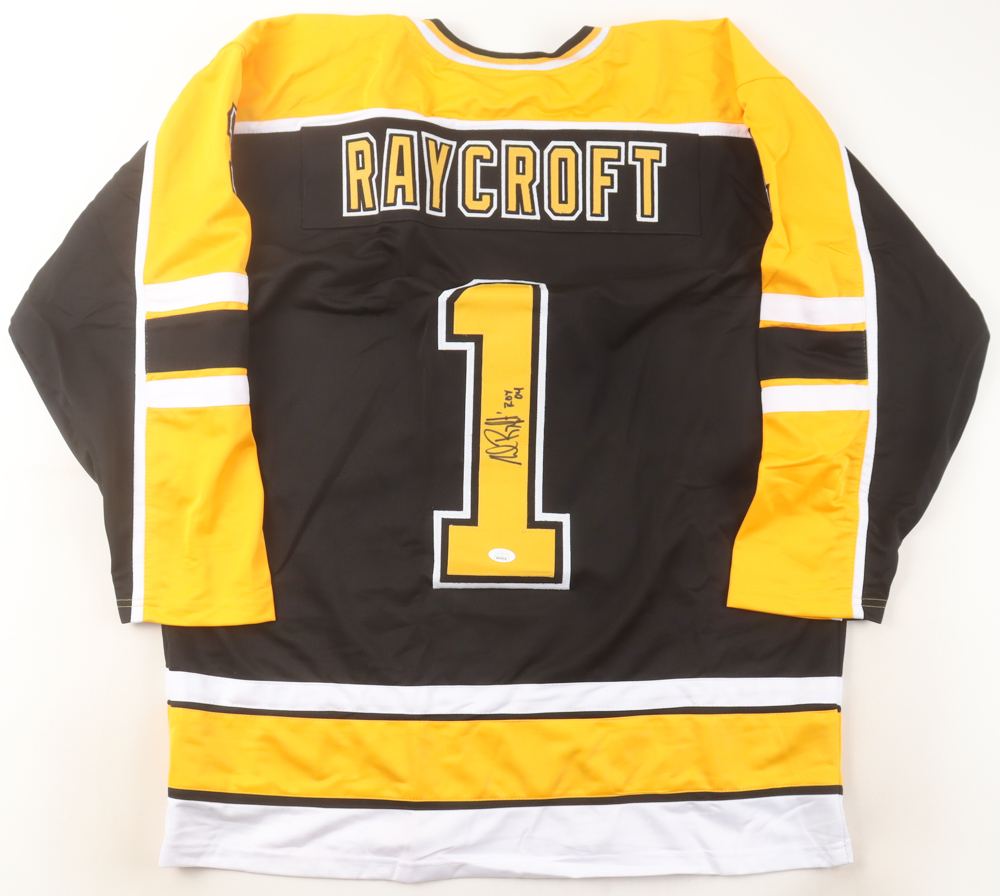Andrew Raycroft Signed Jersey Inscribed "ROY 04" (JSA) at PristineAuction.com Andrew Raycroft Signed Jersey Inscribed "ROY 04" (JSA) at PristineAuction.com