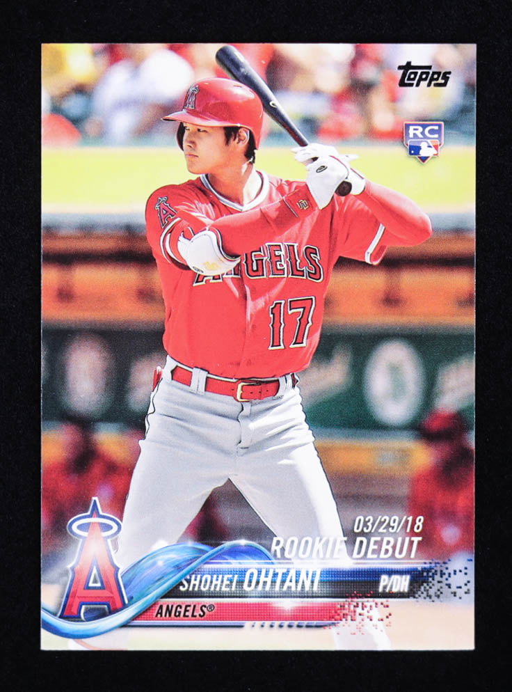 Shohei Ohtani 2018 Topps Update #US285 RD RC at PristineAuction.com Shohei Ohtani 2018 Topps Update #US285 RD RC at PristineAuction.com