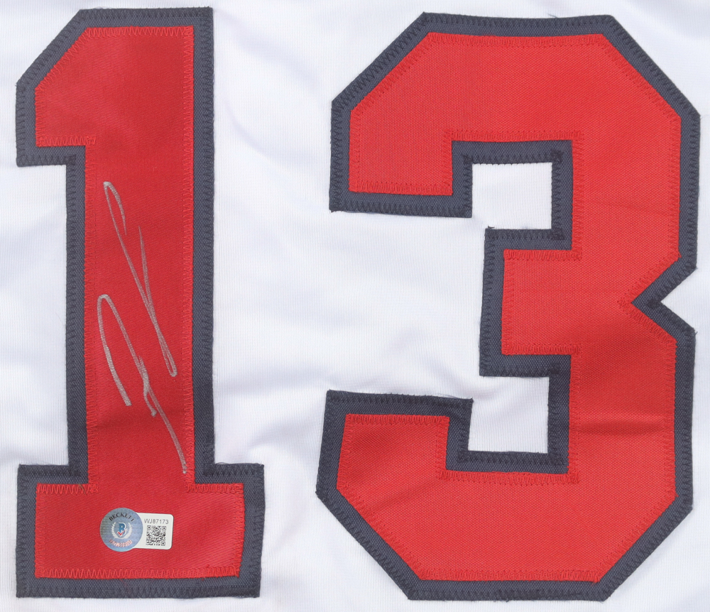 Ronald Acuna Jr. Signed Jersey (Beckett) at PristineAuction.com Ronald Acuna Jr. Signed Jersey (Beckett) at PristineAuction.com