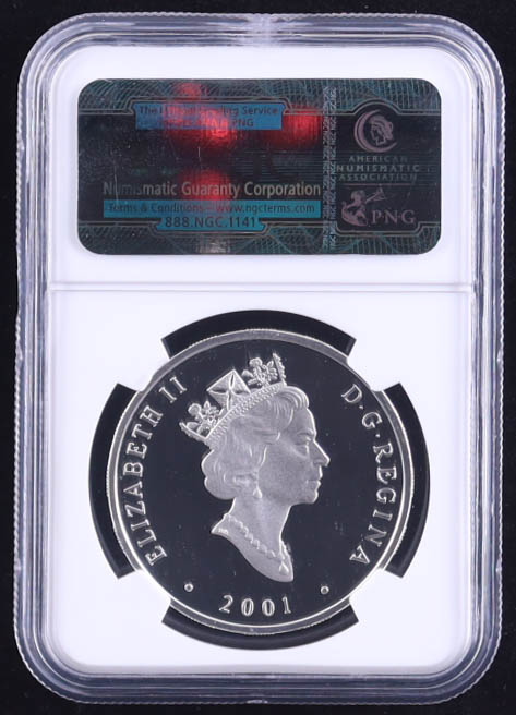 2001 Canada $20, The Scotia - 1 Ounce .925 Fine Silver (NGC PF69 ULTRA CAMEO) at PristineAuction.com 2001 Canada $20, The Scotia - 1 Ounce .925 Fine Silver (NGC PF69 ULTRA CAMEO) at PristineAuction.com