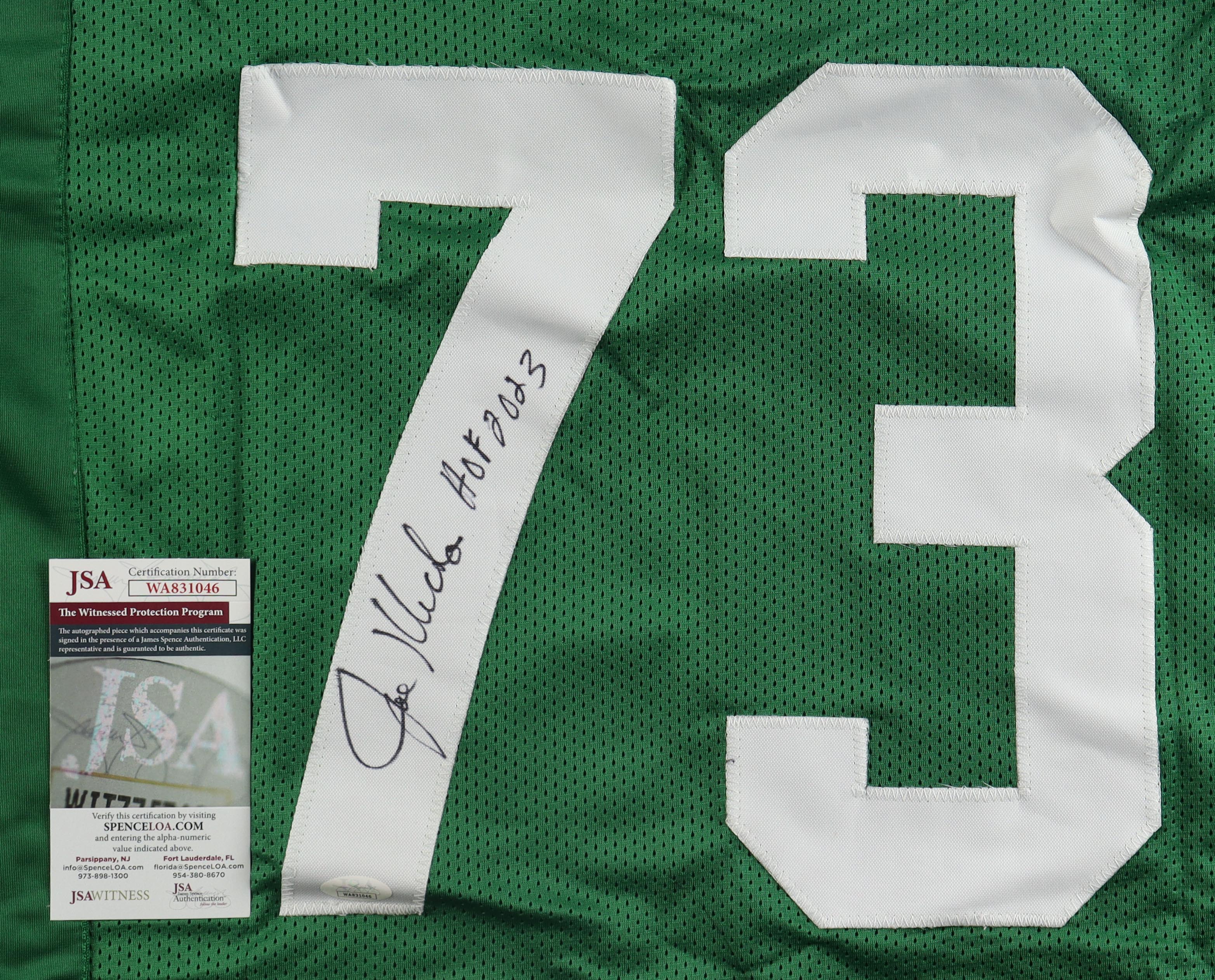 Joe Klecko Signed Jersey Inscribed "HOF 2023" (JSA) at PristineAuction.com Joe Klecko Signed Jersey Inscribed "HOF 2023" (JSA) at PristineAuction.com