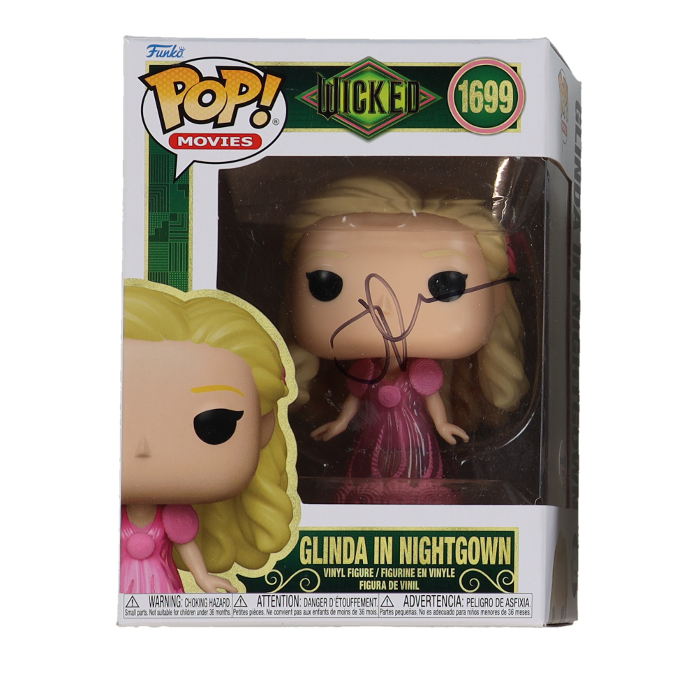 Jon Chu Signed "Wicked" Glinda In Nightgown #1699 Funko Pop! Vinyl Figure (ACOA) at PristineAuction.com