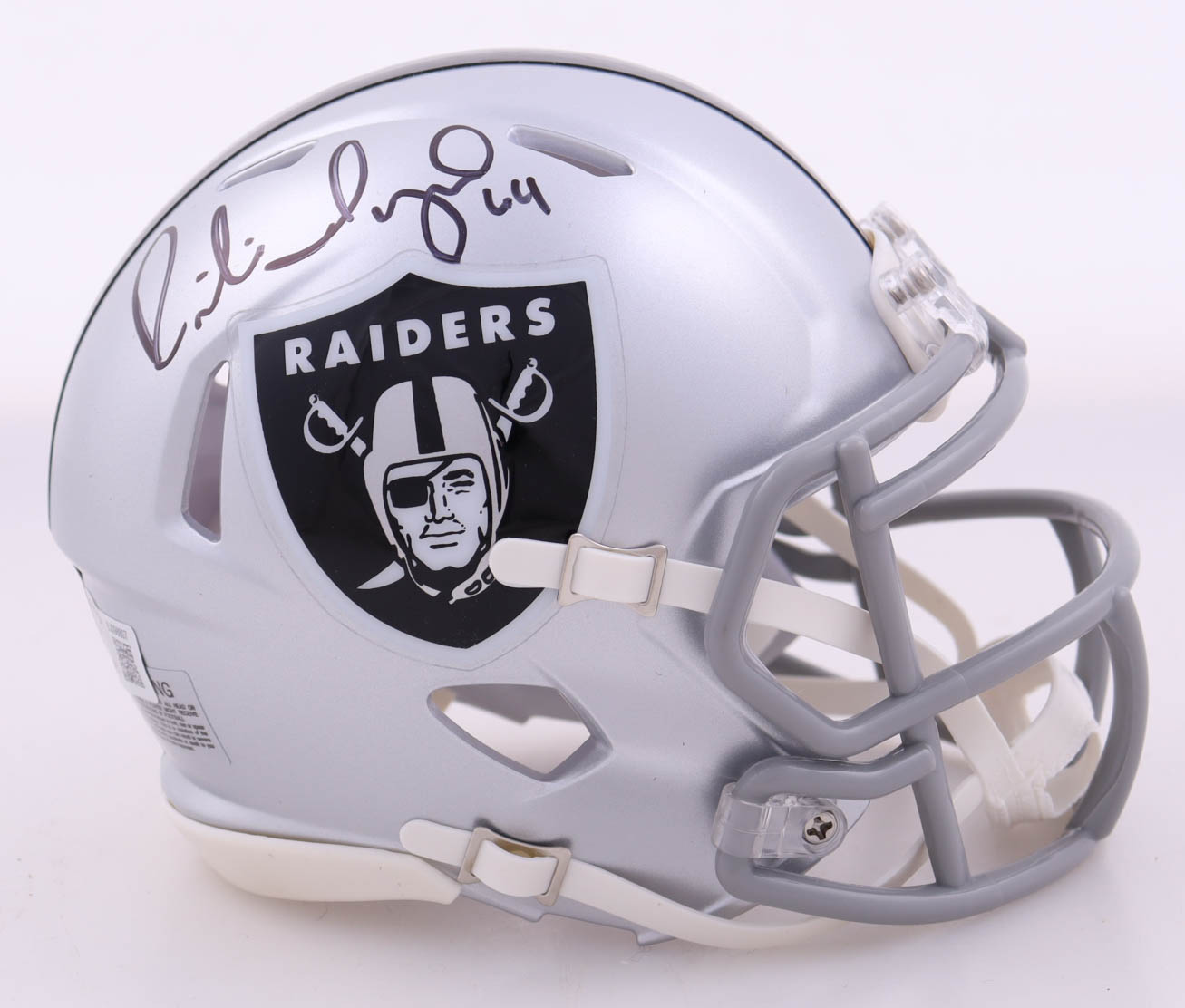 Richie Incognito Signed Raiders Speed Mini Helmet (Beckett) at PristineAuction.com Richie Incognito Signed Raiders Speed Mini Helmet (Beckett) at PristineAuction.com