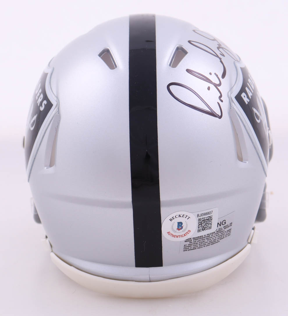 Richie Incognito Signed Raiders Speed Mini Helmet (Beckett) at PristineAuction.com Richie Incognito Signed Raiders Speed Mini Helmet (Beckett) at PristineAuction.com