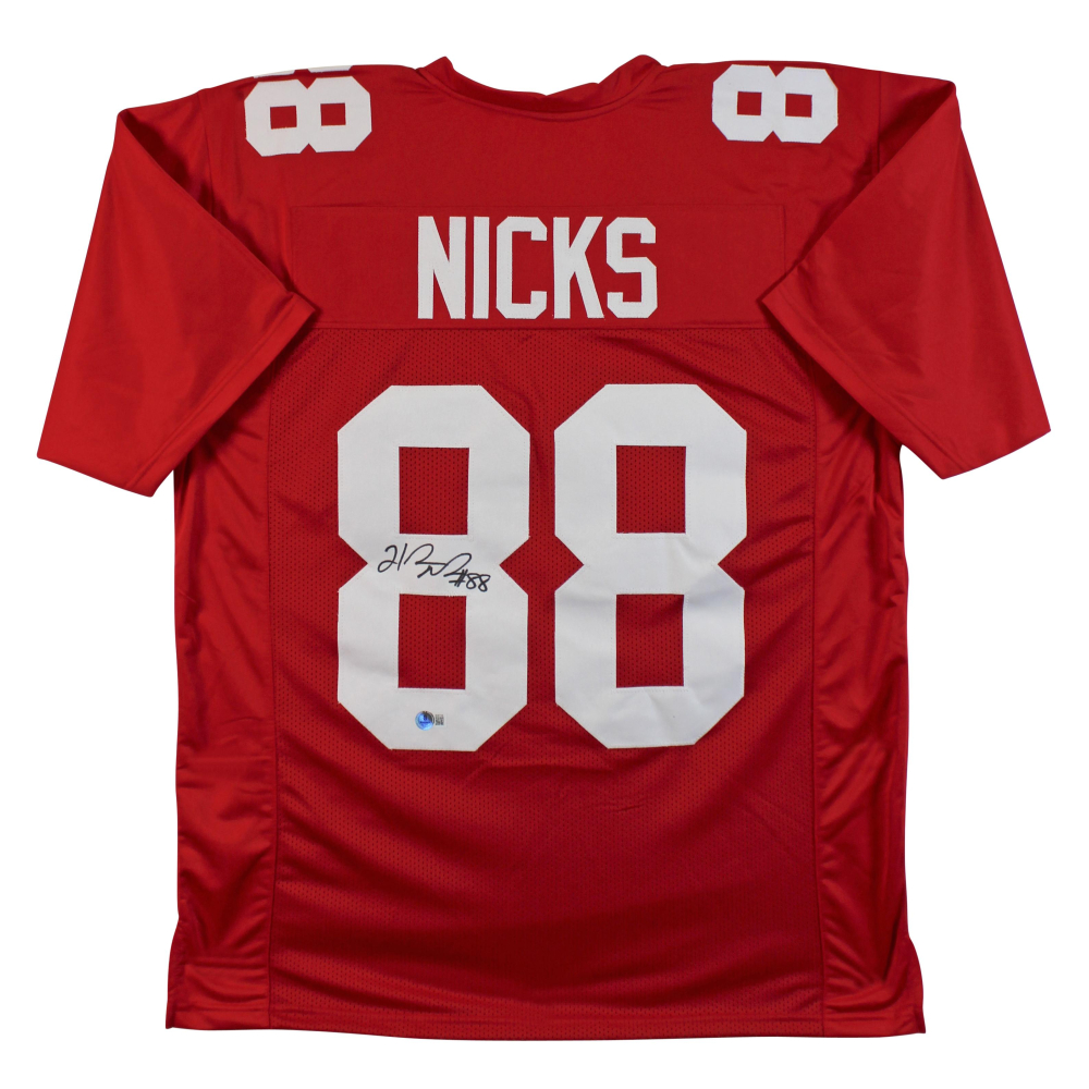 Hakeem Nicks Signed Jersey (Beckett) at PristineAuction.com