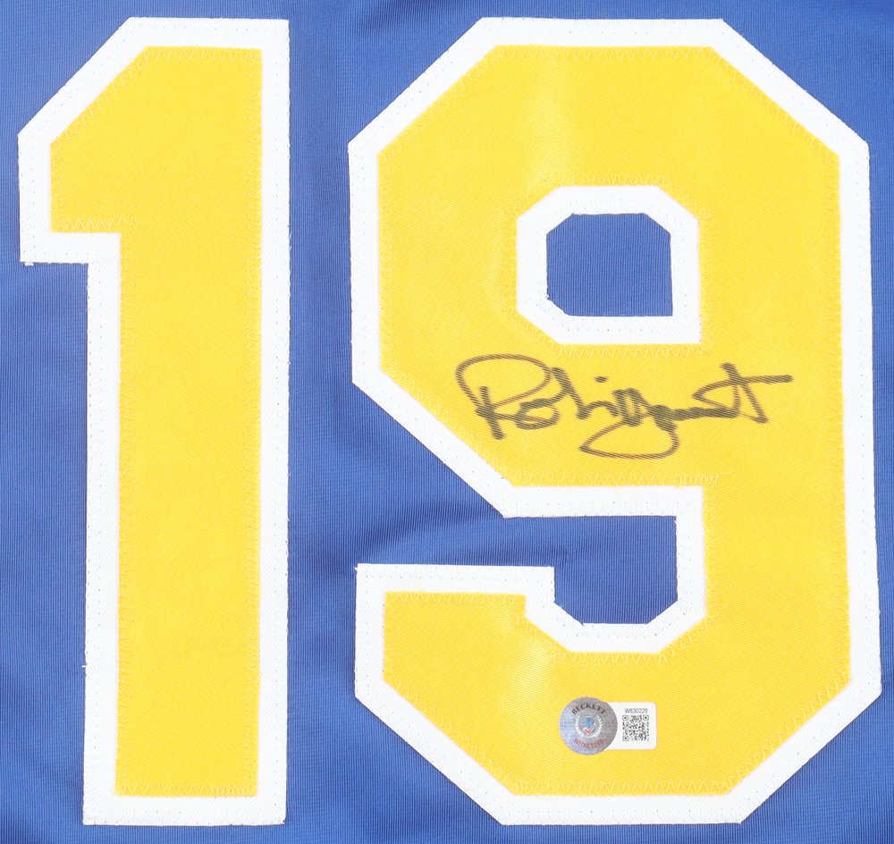Robin Yount Signed Jersey (Beckett) at PristineAuction.com Robin Yount Signed Jersey (Beckett) at PristineAuction.com