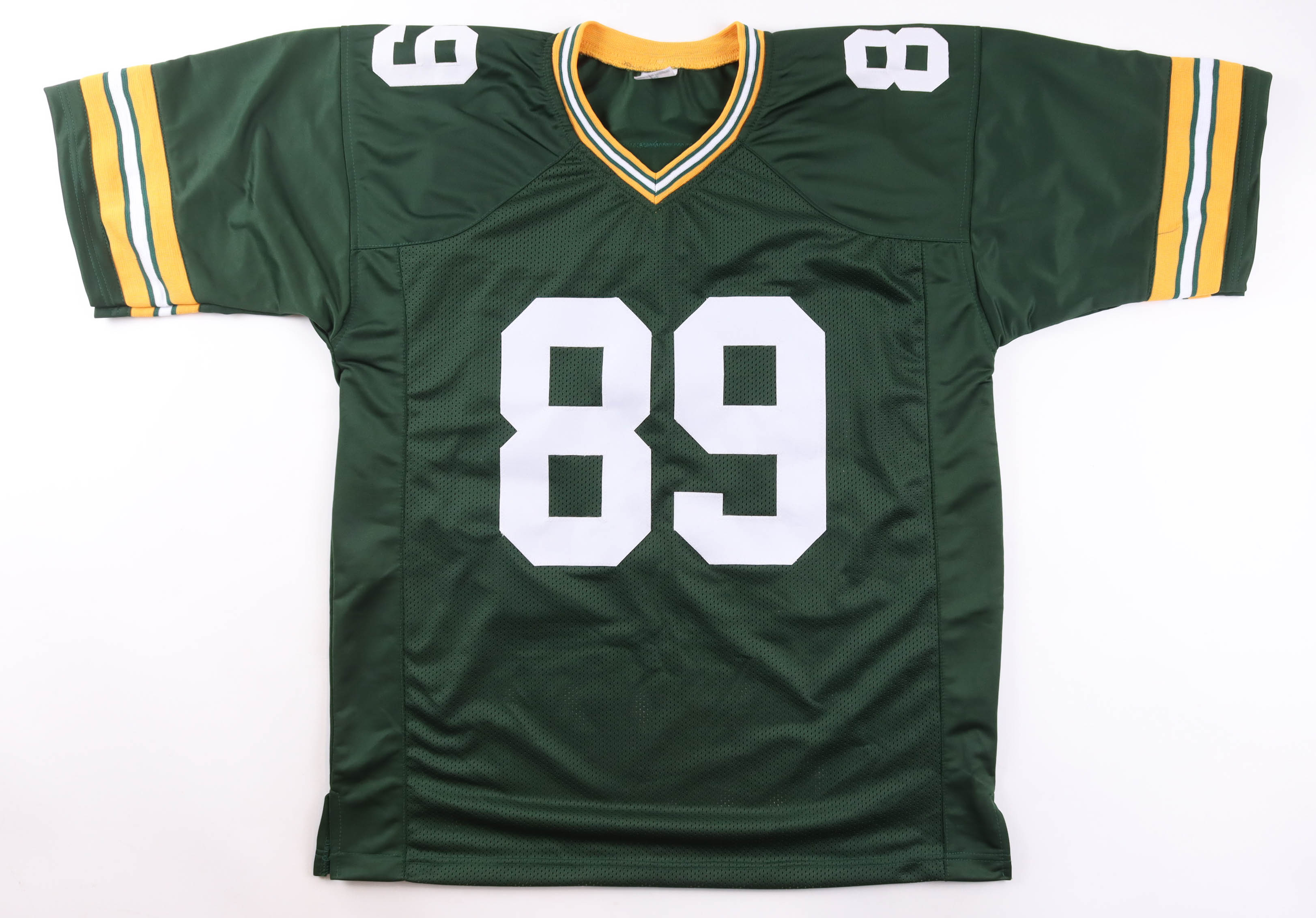 Dave Robinson Signed Jersey Inscribed "HOF 13", "65-67 NFL Champs", & "SB I, II Champs" (Beckett) at PristineAuction.com Dave Robinson Signed Jersey Inscribed "HOF 13", "65-67 NFL Champs", & "SB I, II Champs" (Beckett) at PristineAuction.com