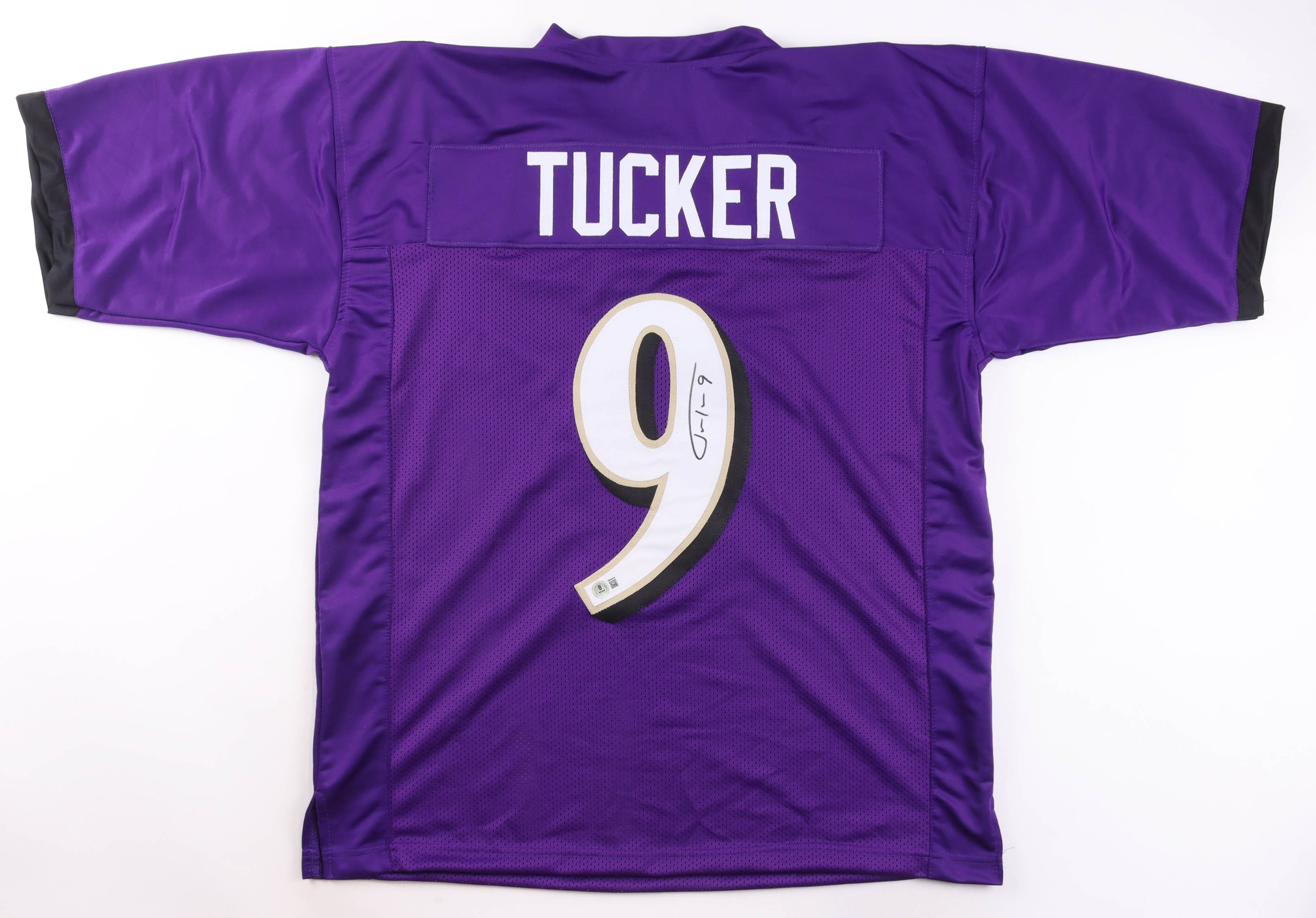Justin Tucker Signed Jersey (Beckett) at PristineAuction.com Justin Tucker Signed Jersey (Beckett) at PristineAuction.com