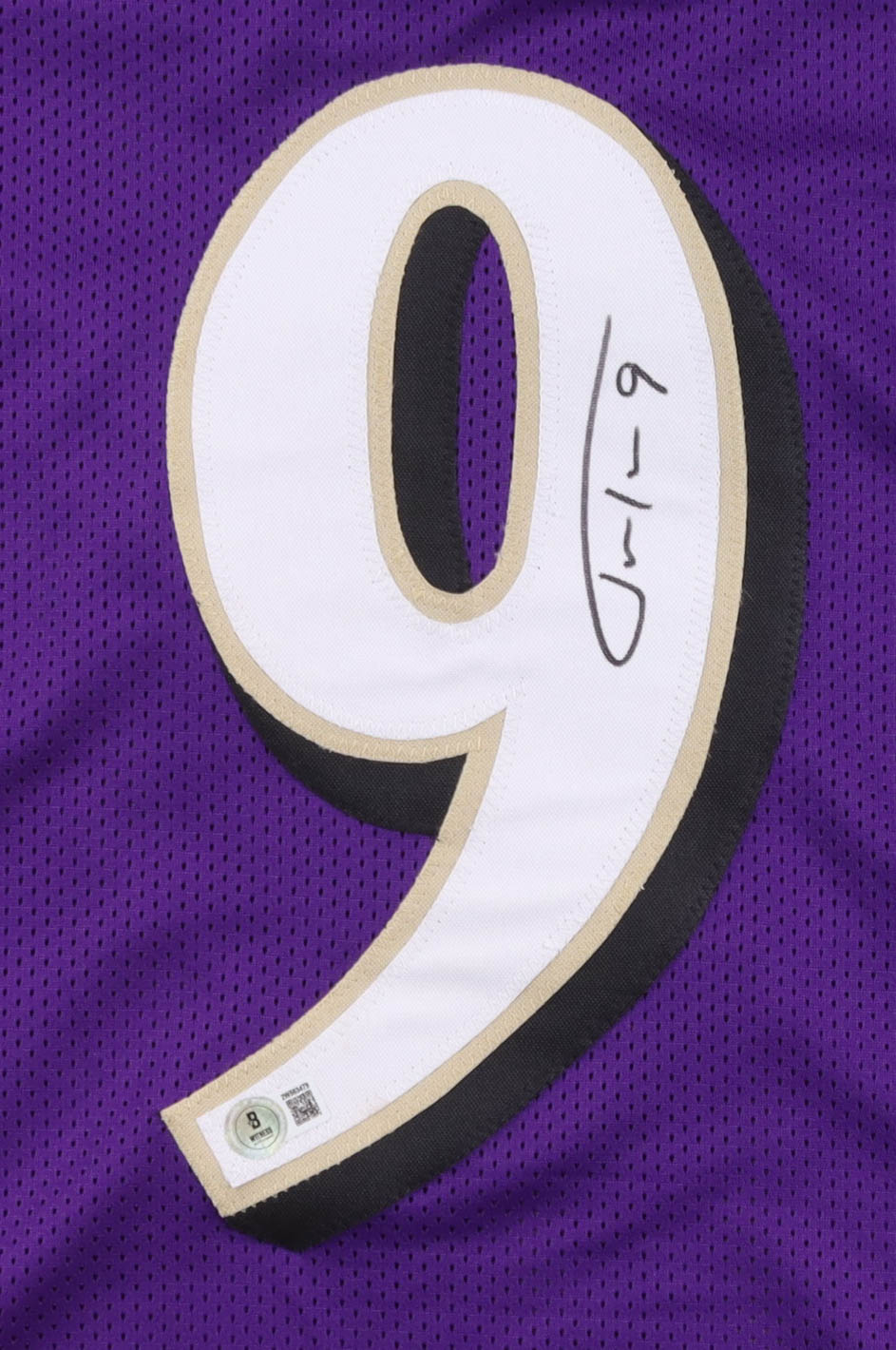 Justin Tucker Signed Jersey (Beckett) at PristineAuction.com Justin Tucker Signed Jersey (Beckett) at PristineAuction.com