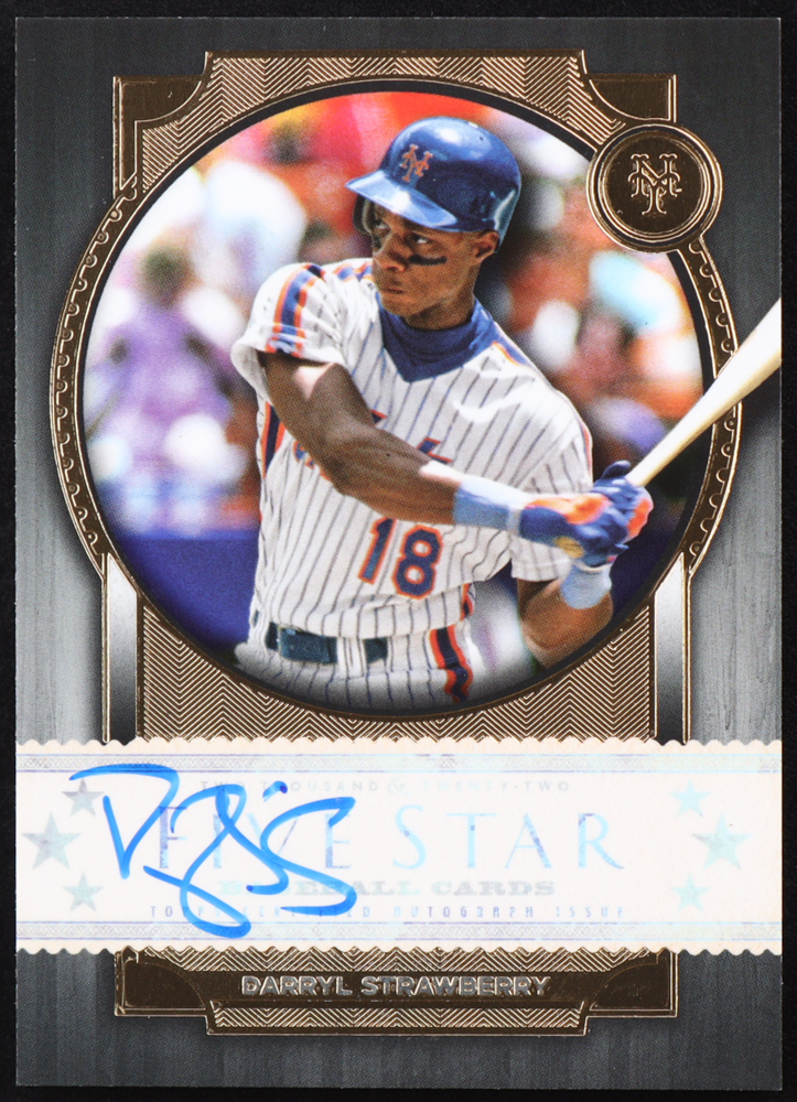 Darryl Strawberry 2022 Topps Five Star Autographs #FSASTR at PristineAuction.com Darryl Strawberry 2022 Topps Five Star Autographs #FSASTR at PristineAuction.com