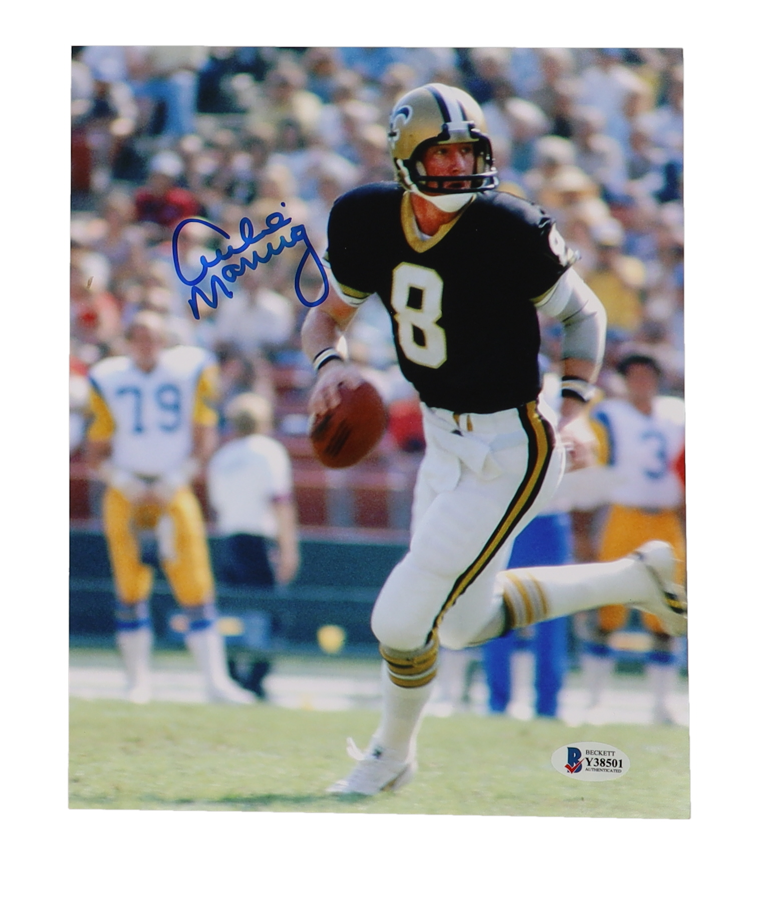 Archie Manning Signed Saints 8x10 Photo (Beckett) at PristineAuction.com Archie Manning Signed Saints 8x10 Photo (Beckett) at PristineAuction.com