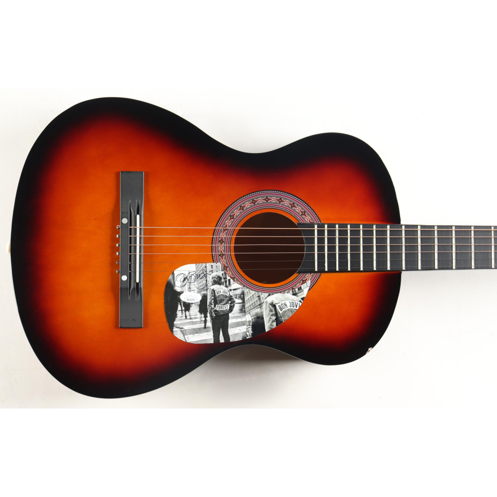 Jon Bon Jovi Signed 38" Acoustic Guitar (JSA) at PristineAuction.com