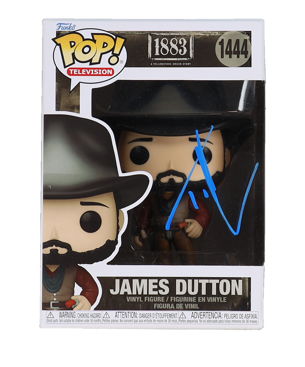 Tim McGraw Signed "1883" #1444 James Dutton Funko Pop! Vinyl Figure (PSA) at PristineAuction.com Tim McGraw Signed "1883" #1444 James Dutton Funko Pop! Vinyl Figure (PSA) at PristineAuction.com
