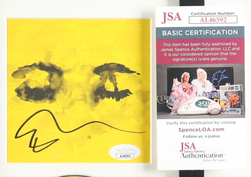 Ed Sheeran Signed "Subtract" Custom Framed CD Album Insert Display (Beckett) at PristineAuction.com Ed Sheeran Signed "Subtract" Custom Framed CD Album Insert Display (Beckett) at PristineAuction.com