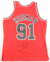Dennis Rodman Signed Bulls Mitchell & Ness Authentic Jersey (PIA) at PristineAuction.com
