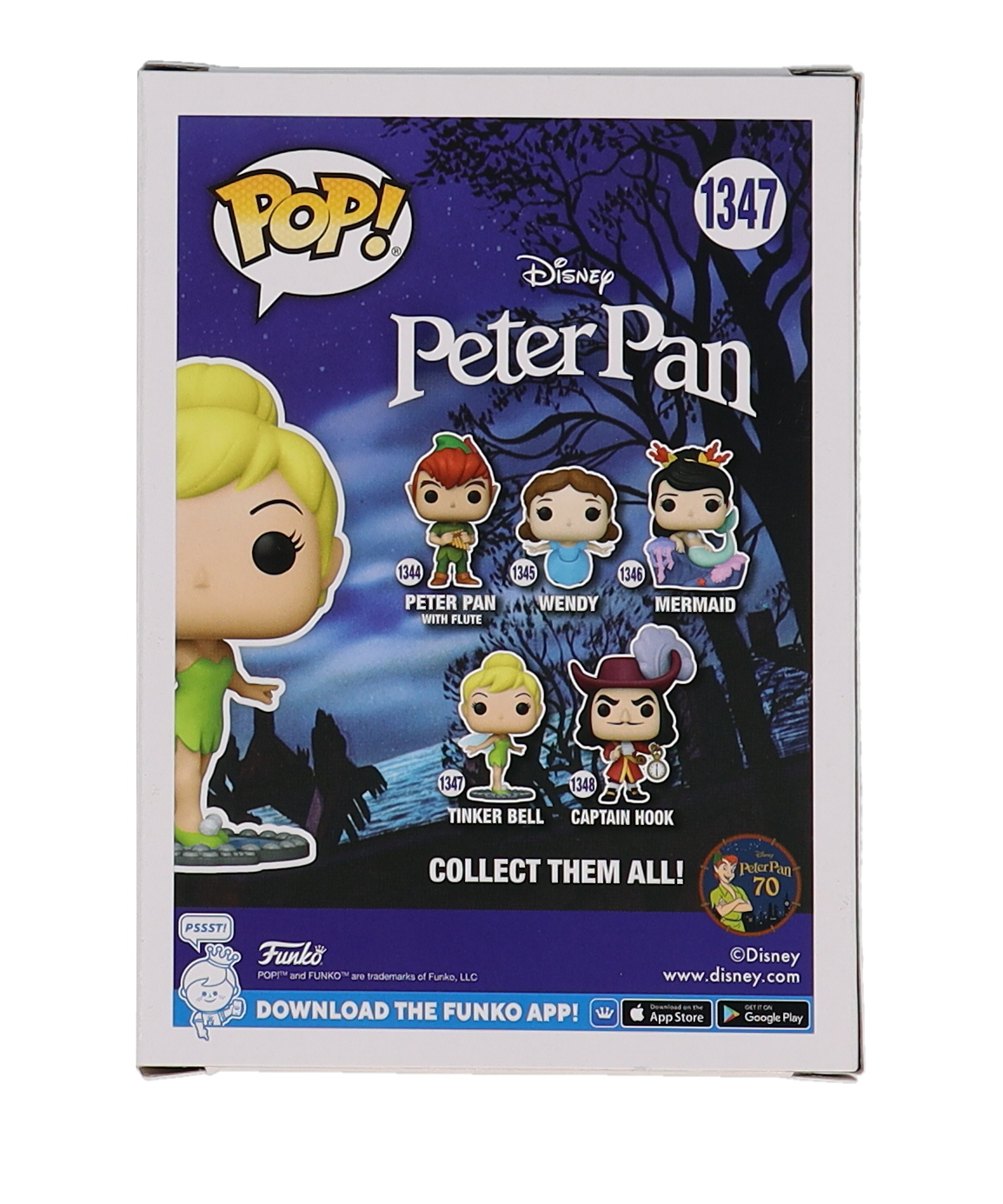 Margaret Kerry Signed "Peter Pan" #1347 Tinker Bell Funko Pop! Vinyl Figure Inscribed "Tinker Bell" (JSA) at PristineAuction.com Margaret Kerry Signed "Peter Pan" #1347 Tinker Bell Funko Pop! Vinyl Figure Inscribed "Tinker Bell" (JSA) at PristineAuction.com