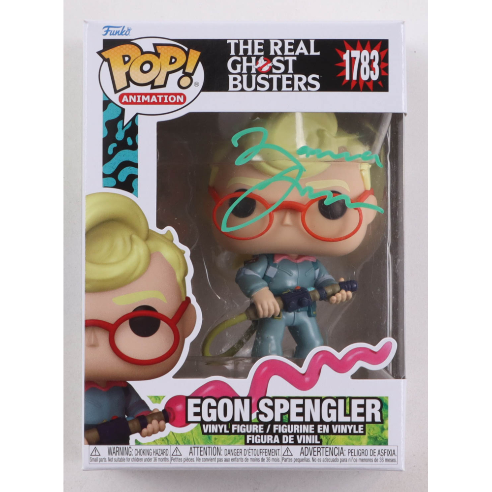 Maurice Lamarche Signed "The Real Ghostbusters" #1783 Egon Spengler Funko Pop! Vinyl Figure (ACOA) at PristineAuction.com