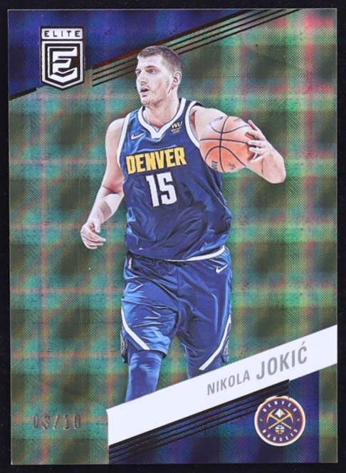 Nikola Jokic 2022-23 Elite Asia Hyper Gold #34 #03/10 at PristineAuction.com Nikola Jokic 2022-23 Elite Asia Hyper Gold #34 #03/10 at PristineAuction.com