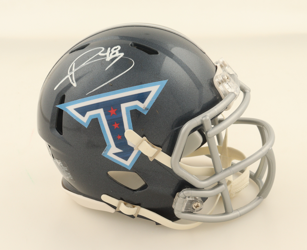 Alvin "Bud" Dupree Signed Titans Speed Mini Helmet (Beckett) at PristineAuction.com Alvin "Bud" Dupree Signed Titans Speed Mini Helmet (Beckett) at PristineAuction.com