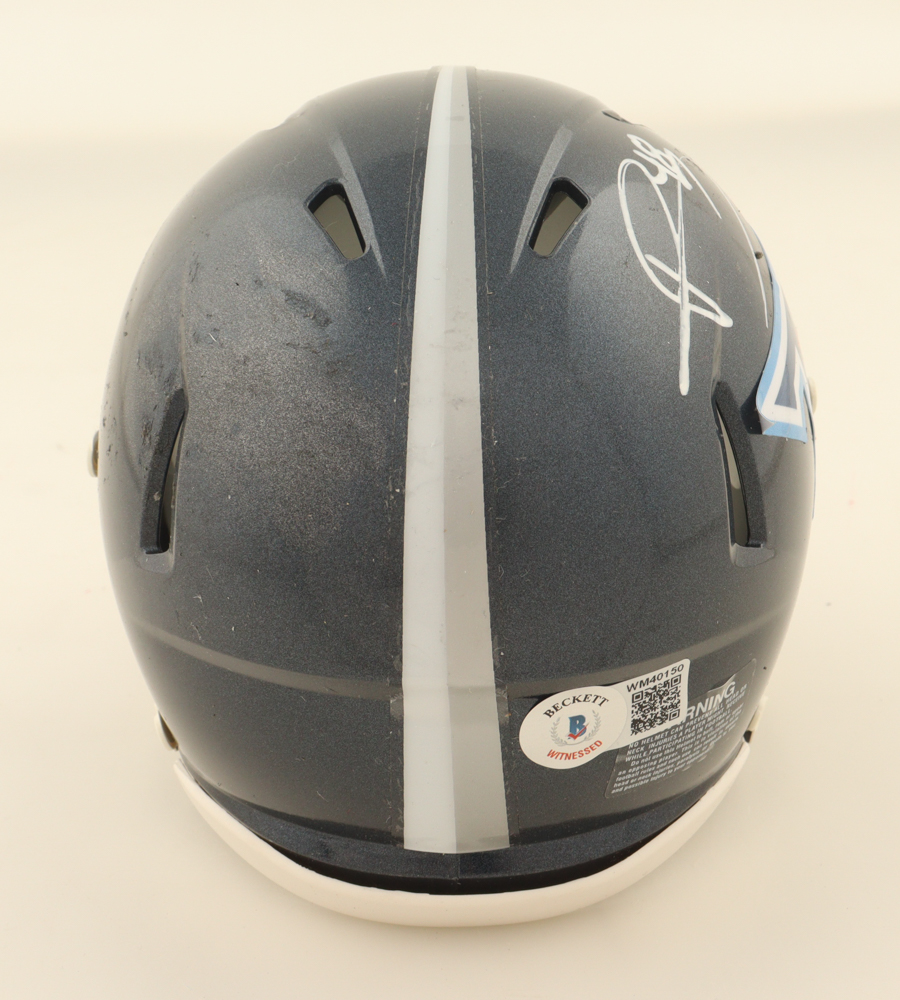 Alvin "Bud" Dupree Signed Titans Speed Mini Helmet (Beckett) at PristineAuction.com Alvin "Bud" Dupree Signed Titans Speed Mini Helmet (Beckett) at PristineAuction.com