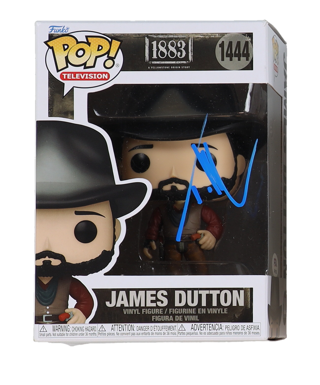 Tim McGraw Signed "1883" #1444 James Dutton Funko Pop! Vinyl Figure (PSA) at PristineAuction.com Tim McGraw Signed "1883" #1444 James Dutton Funko Pop! Vinyl Figure (PSA) at PristineAuction.com