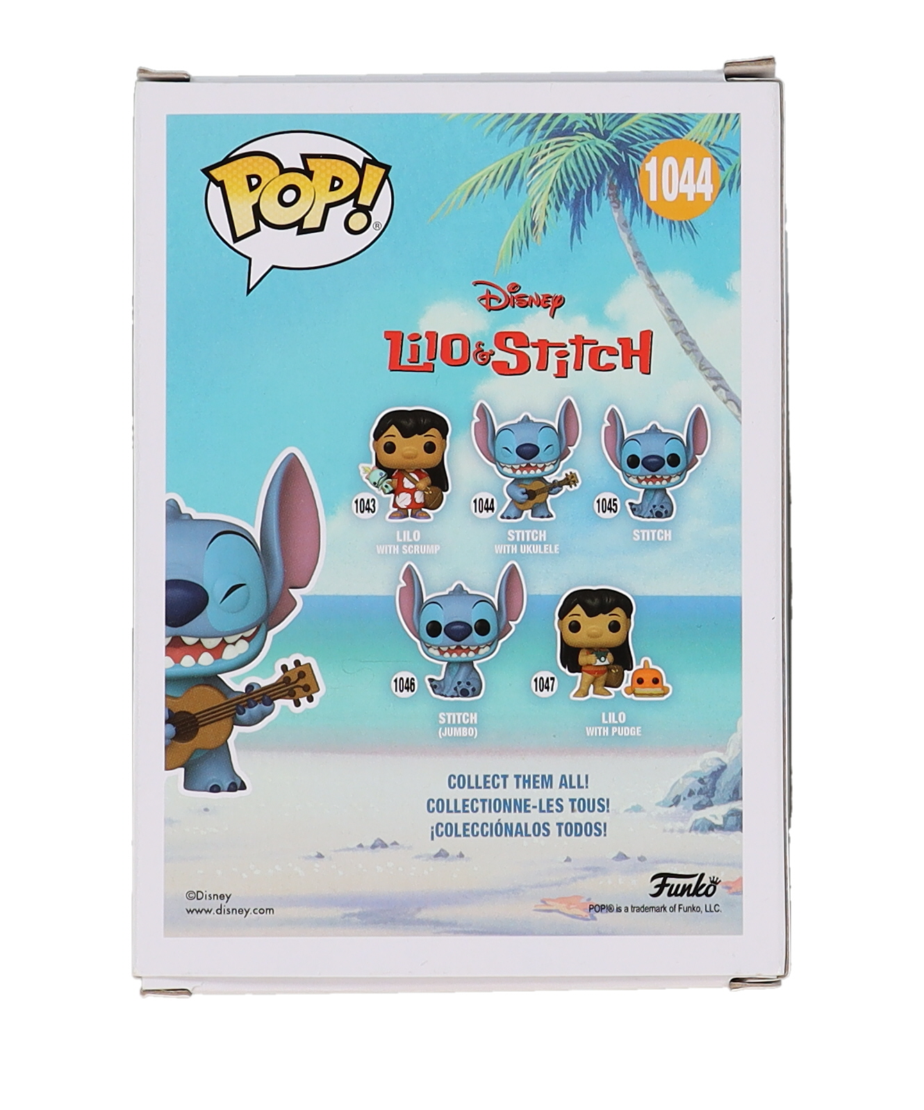 Chris Sanders Signed "Lilo & Stitch" #1044 Stitch with Ukulele Funko Pop! Vinyl Figure (PSA) at PristineAuction.com Chris Sanders Signed "Lilo & Stitch" #1044 Stitch with Ukulele Funko Pop! Vinyl Figure (PSA) at PristineAuction.com