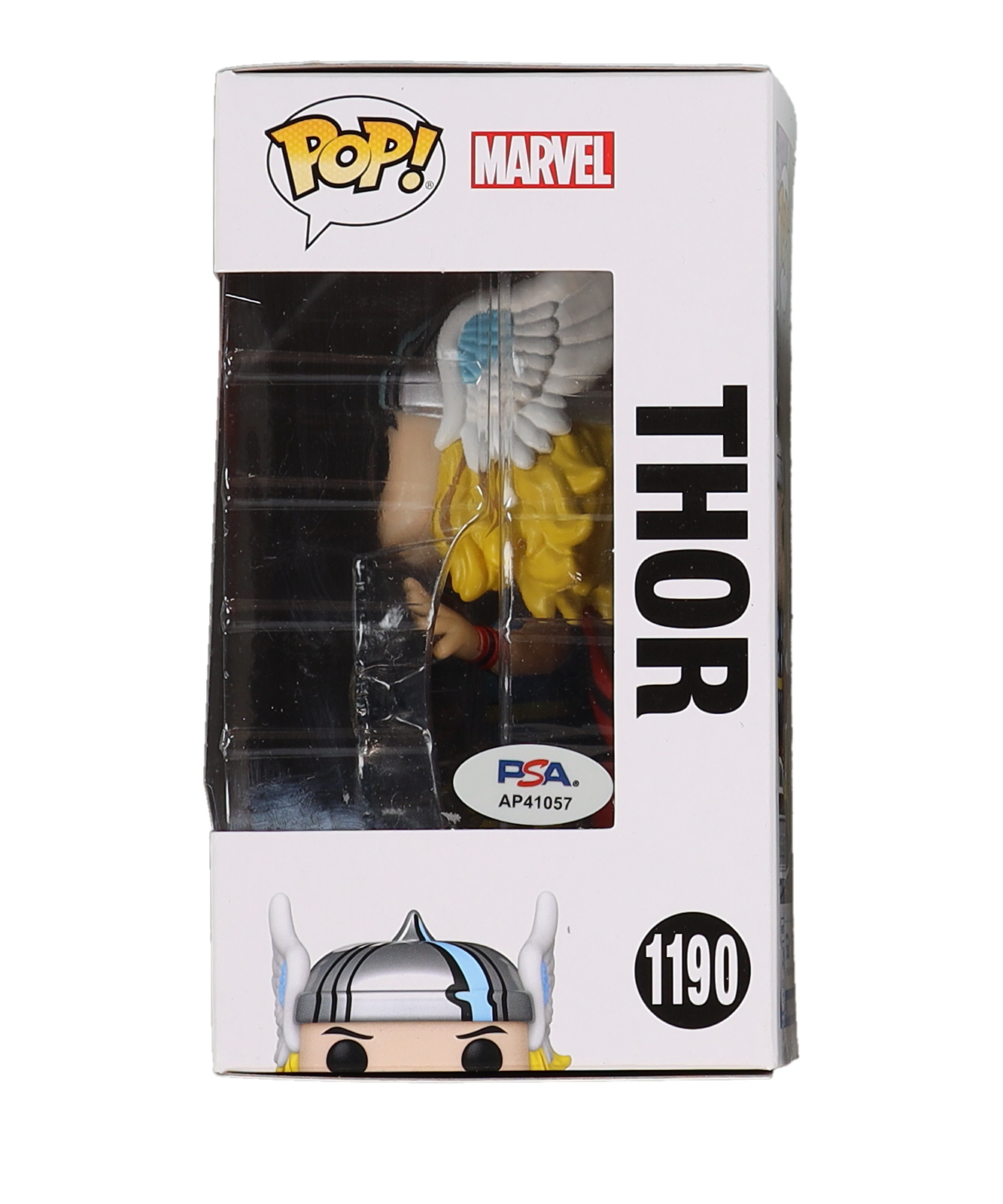 Chris Hemsworth Signed "Avengers: Beyond Earths Mightiest" #1190 Thor Funko Pop! Vinyl Figure (PSA) at PristineAuction.com Chris Hemsworth Signed "Avengers: Beyond Earths Mightiest" #1190 Thor Funko Pop! Vinyl Figure (PSA) at PristineAuction.com