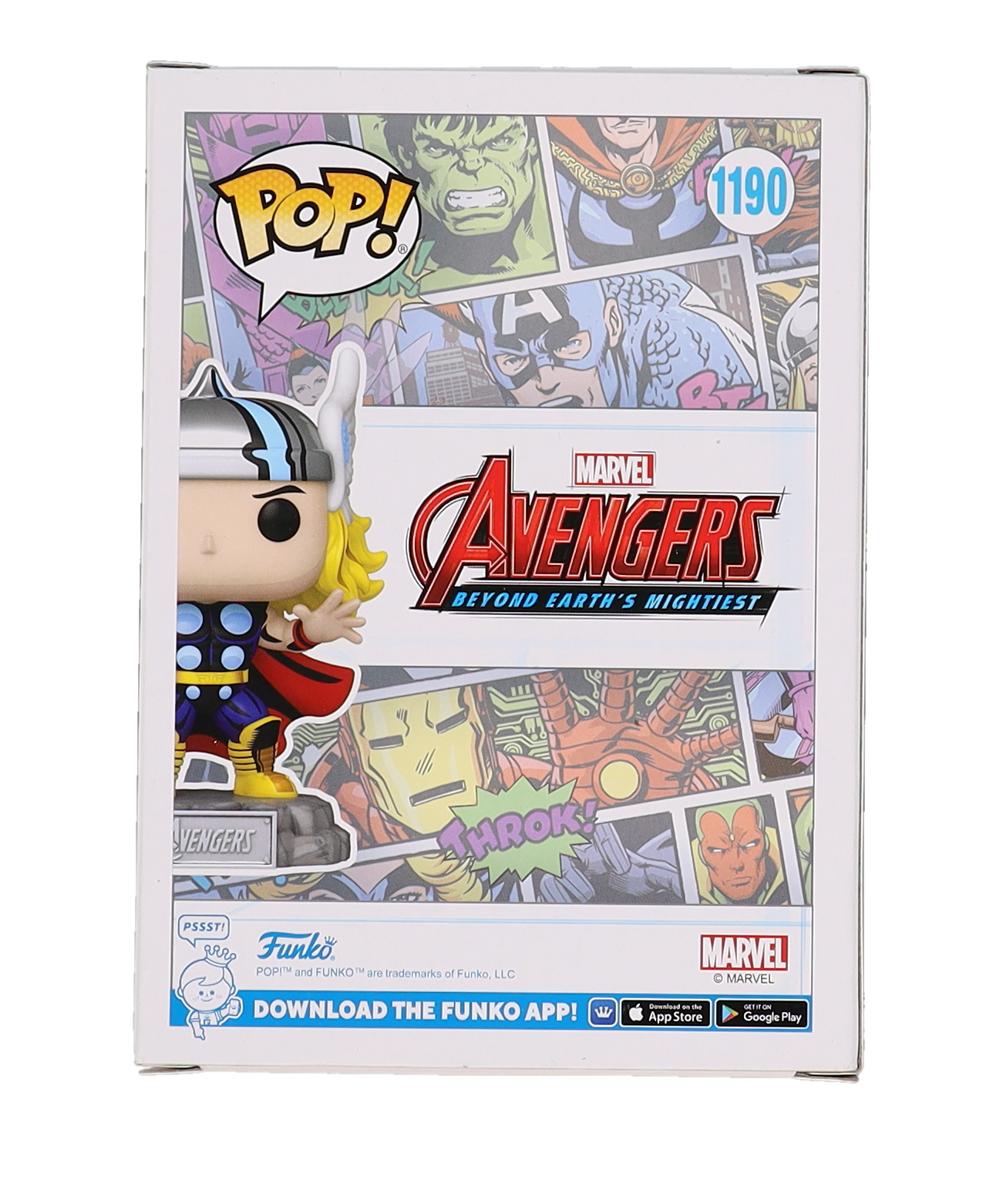 Chris Hemsworth Signed "Avengers: Beyond Earths Mightiest" #1190 Thor Funko Pop! Vinyl Figure (PSA) at PristineAuction.com Chris Hemsworth Signed "Avengers: Beyond Earths Mightiest" #1190 Thor Funko Pop! Vinyl Figure (PSA) at PristineAuction.com