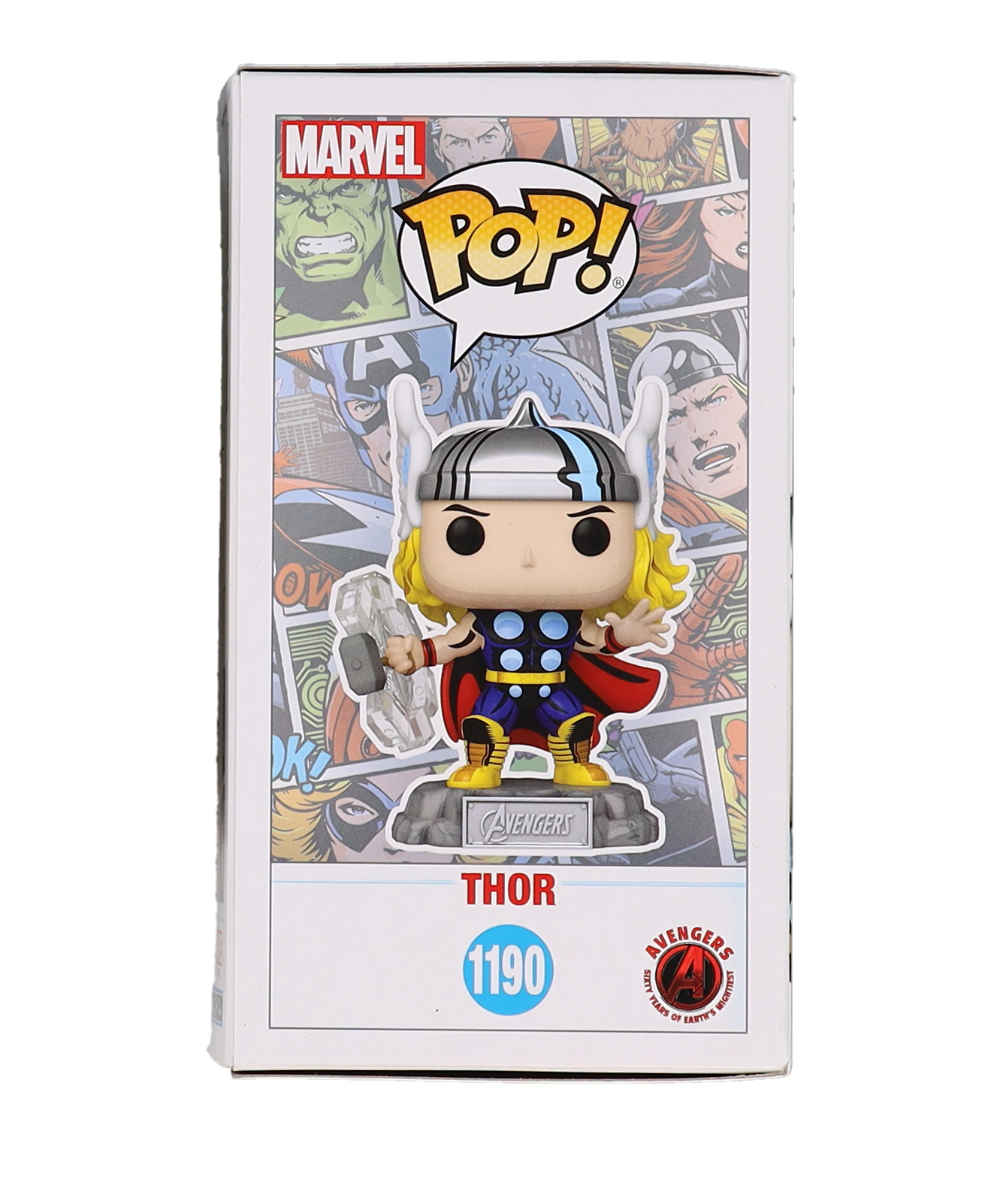 Chris Hemsworth Signed "Avengers: Beyond Earths Mightiest" #1190 Thor Funko Pop! Vinyl Figure (PSA) at PristineAuction.com Chris Hemsworth Signed "Avengers: Beyond Earths Mightiest" #1190 Thor Funko Pop! Vinyl Figure (PSA) at PristineAuction.com